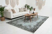 Blauw vintage vloerkleed - G270 - Lavinta
