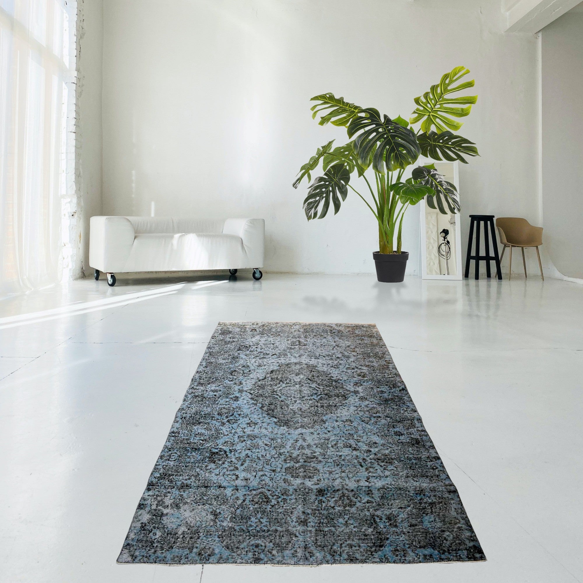 Blue Vintage Rug - X3850