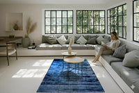 Blauw vloerkleed - G356 - Lavinta