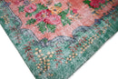 Bloemen vintage vloerkleed - E732 - Lavinta