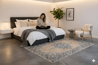 Boho vintage vloerkleed - F999 - Lavinta