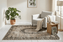 Bruin vintage vloerkleed - G367 - Lavinta
