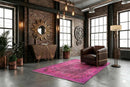 Charmant roze vintage vloerkleed - E521 - Lavinta