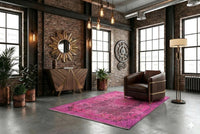 Charmant roze vintage vloerkleed - E521 - Lavinta