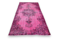 Decoratief roze vintage kleed - G491 - Lavinta