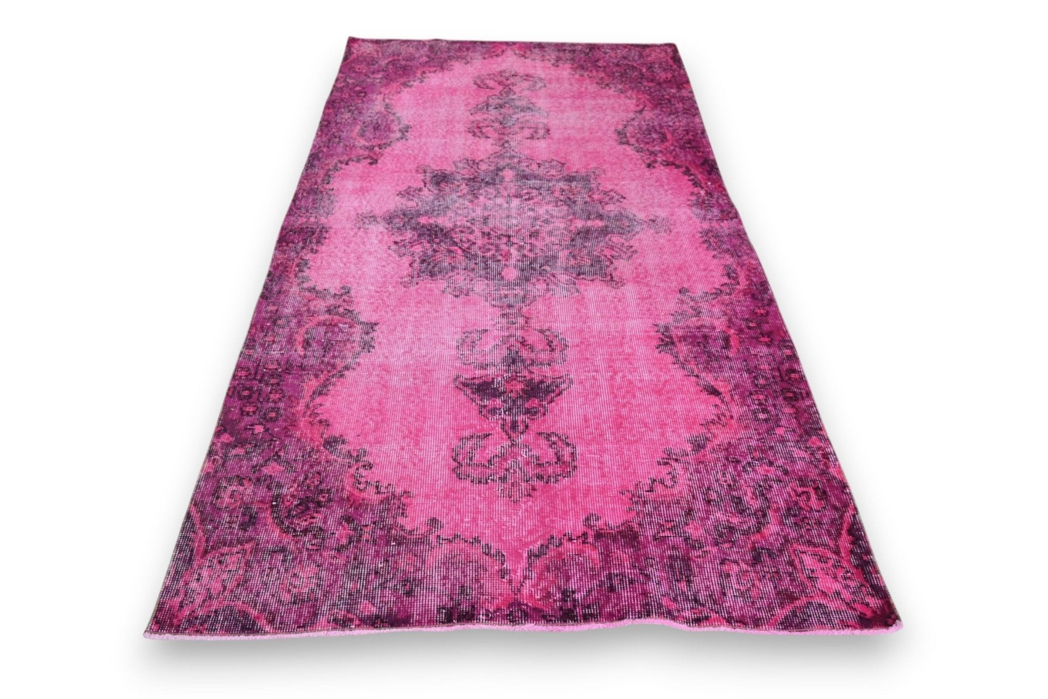 Decoratief roze vintage kleed - G491 - Lavinta