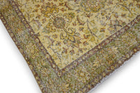 Diya | Geel vintage vloerkleed - Lavinta