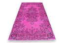 Fel roze vintage kleed - G489 - Lavinta