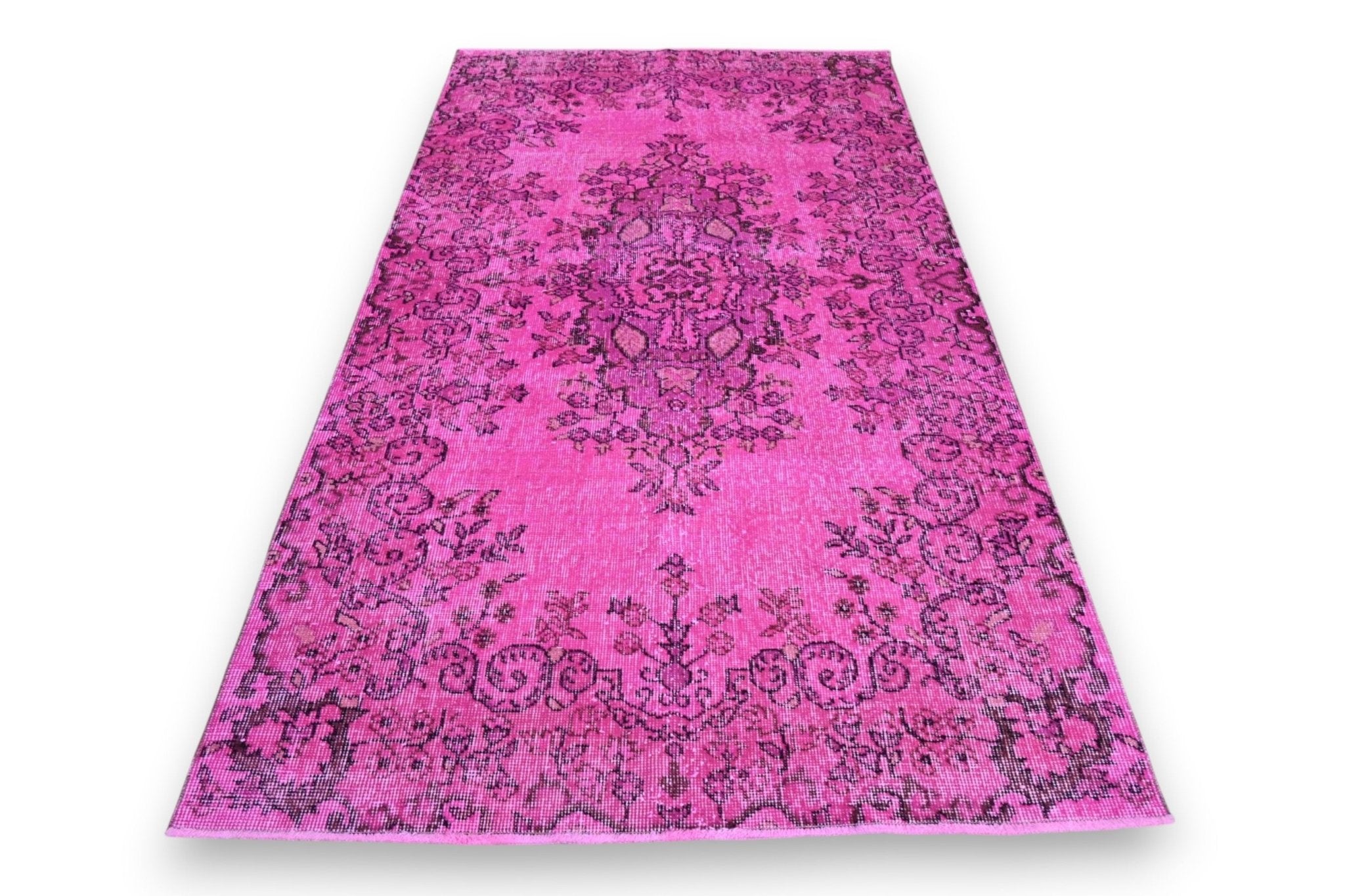 Fel roze vintage kleed - G489 - Lavinta