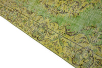 Fris groen vintage vloerkleed - G529 - Lavinta