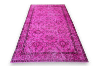 Fuchsia vintage vloerkleed - G524 - Lavinta