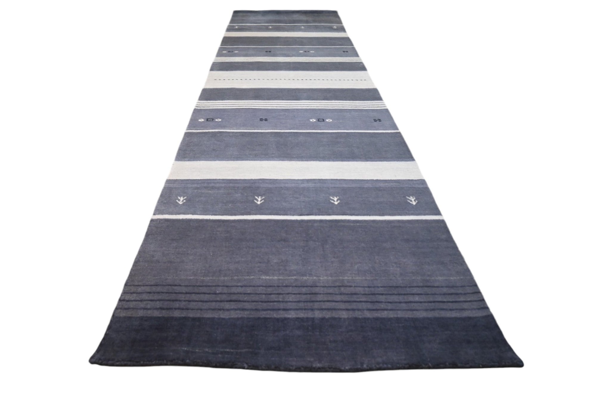 Gabbeht striped runner gray - F311