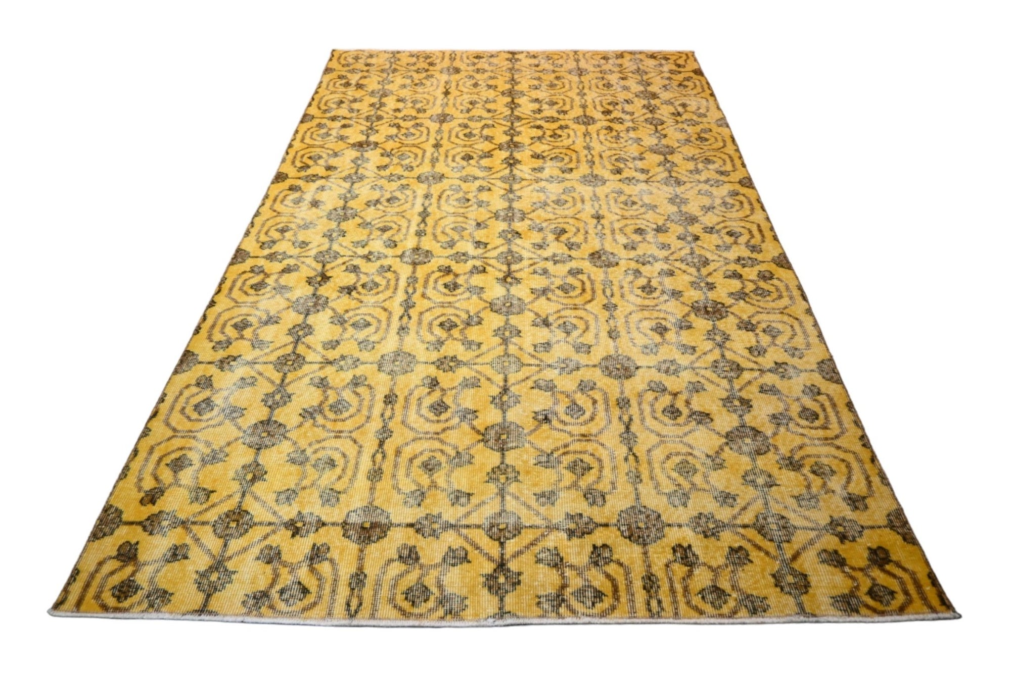 Yellow Vintage Rug - F212