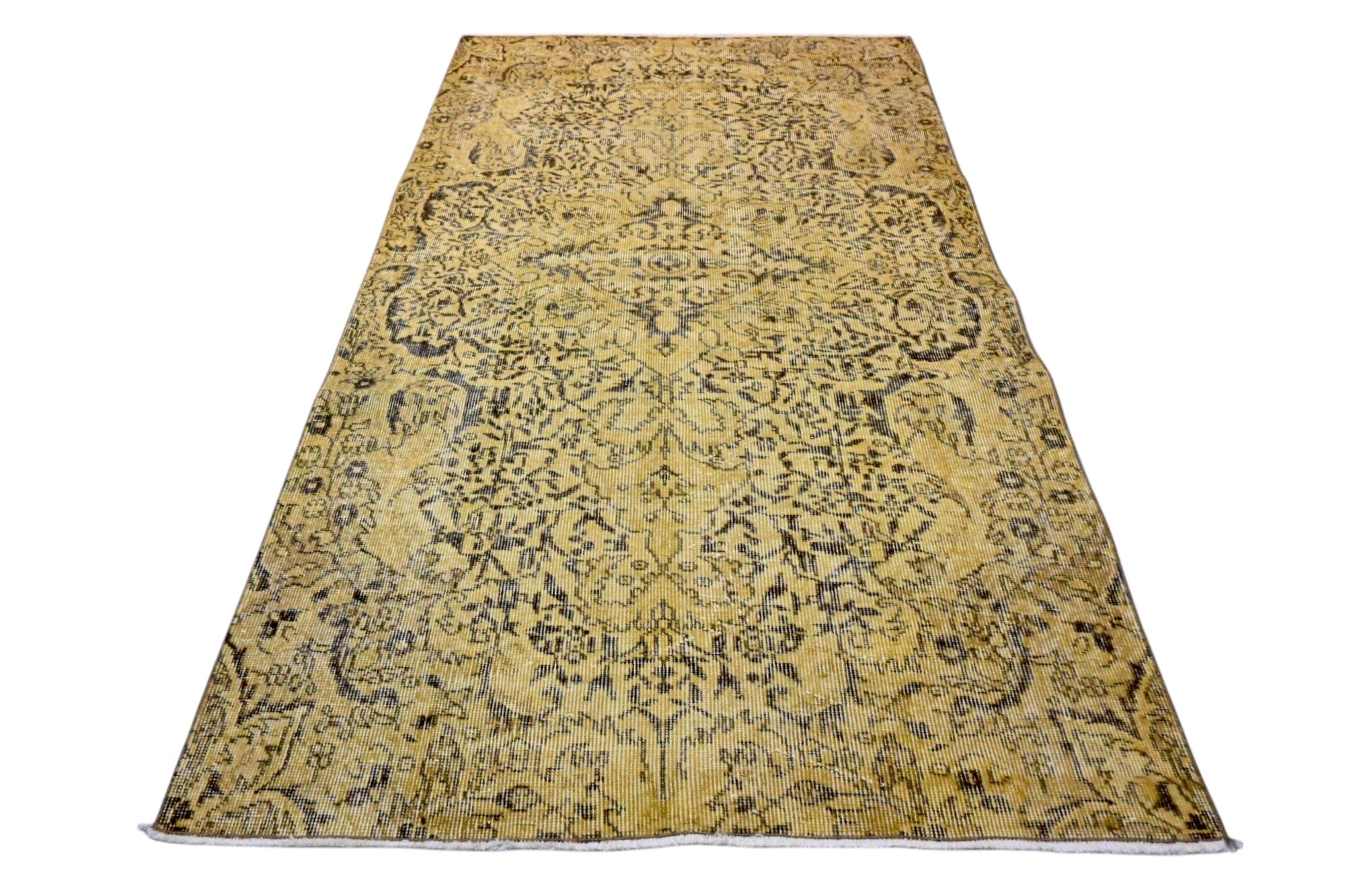 Yellow Vintage Rug - F573