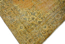 Geel vintage vloerkleed - F969 - Lavinta