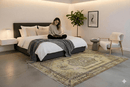 Geel vintage vloerkleed - G267 - Lavinta