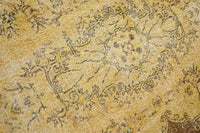 Geel vintage vloerkleed - G475 - Lavinta