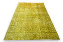 Geel vintage vloerkleed - G516 - Lavinta