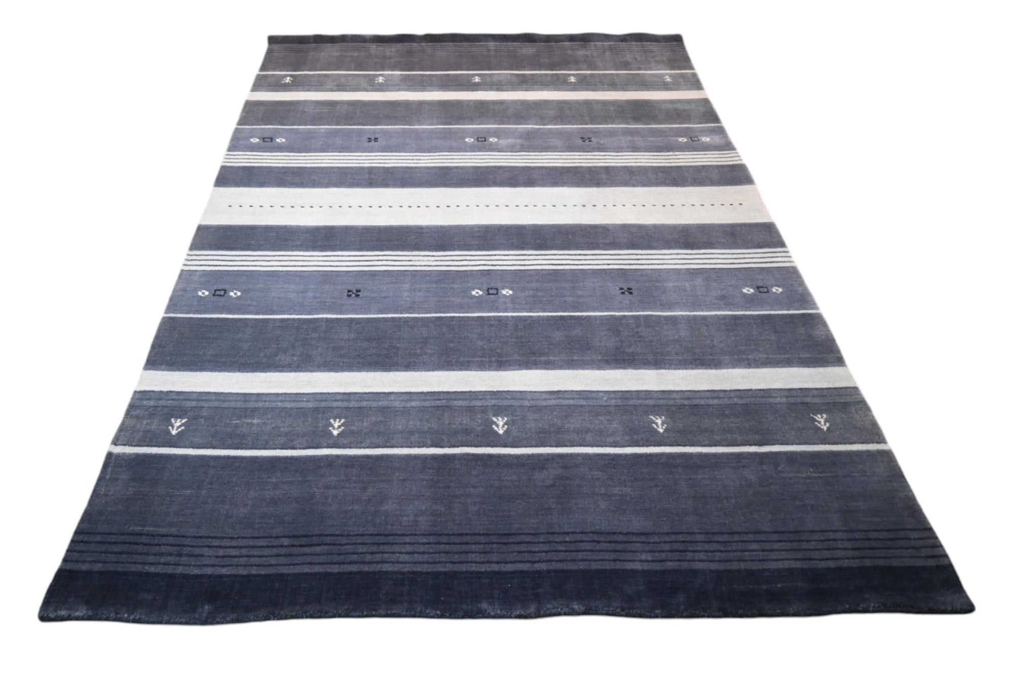 Striped Gabbeh rug - F351