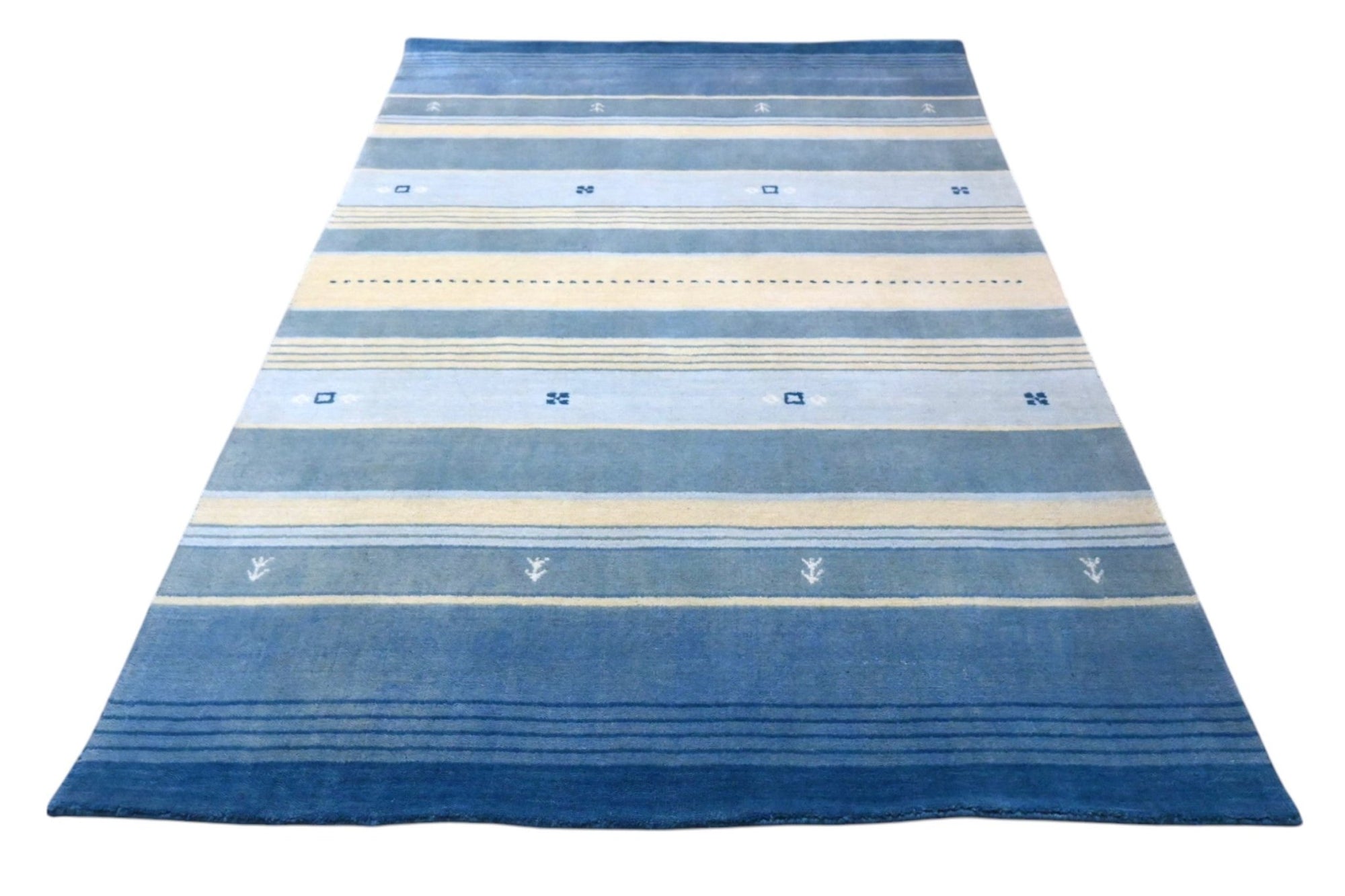 Striped Gabbeh rug - F482