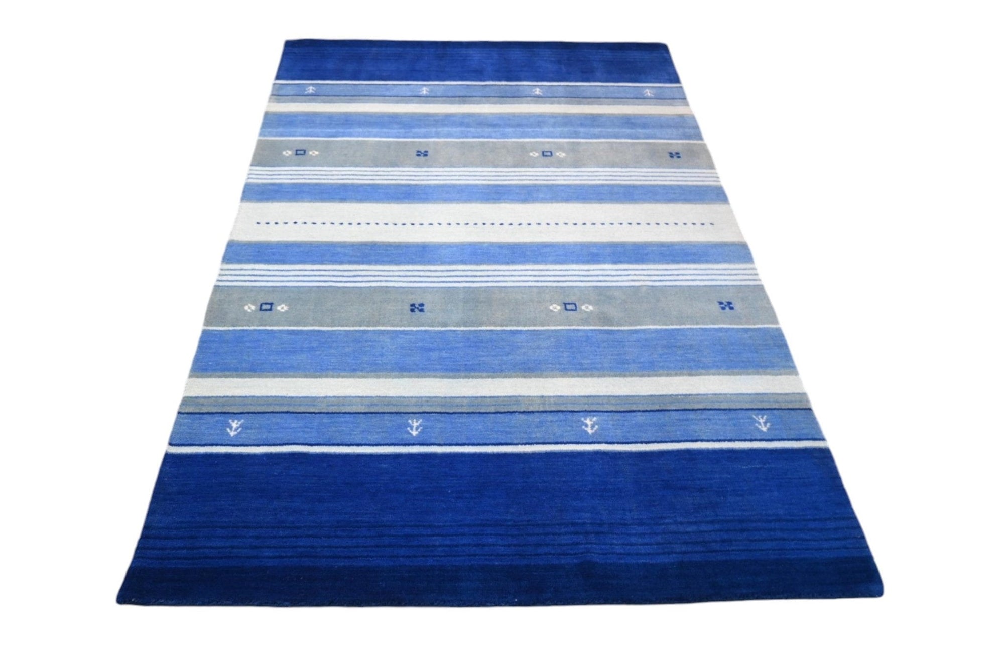 Striped Gabbeh rug - F490