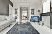 Grijs blauw vintage vloerkleed - c766 - Lavinta