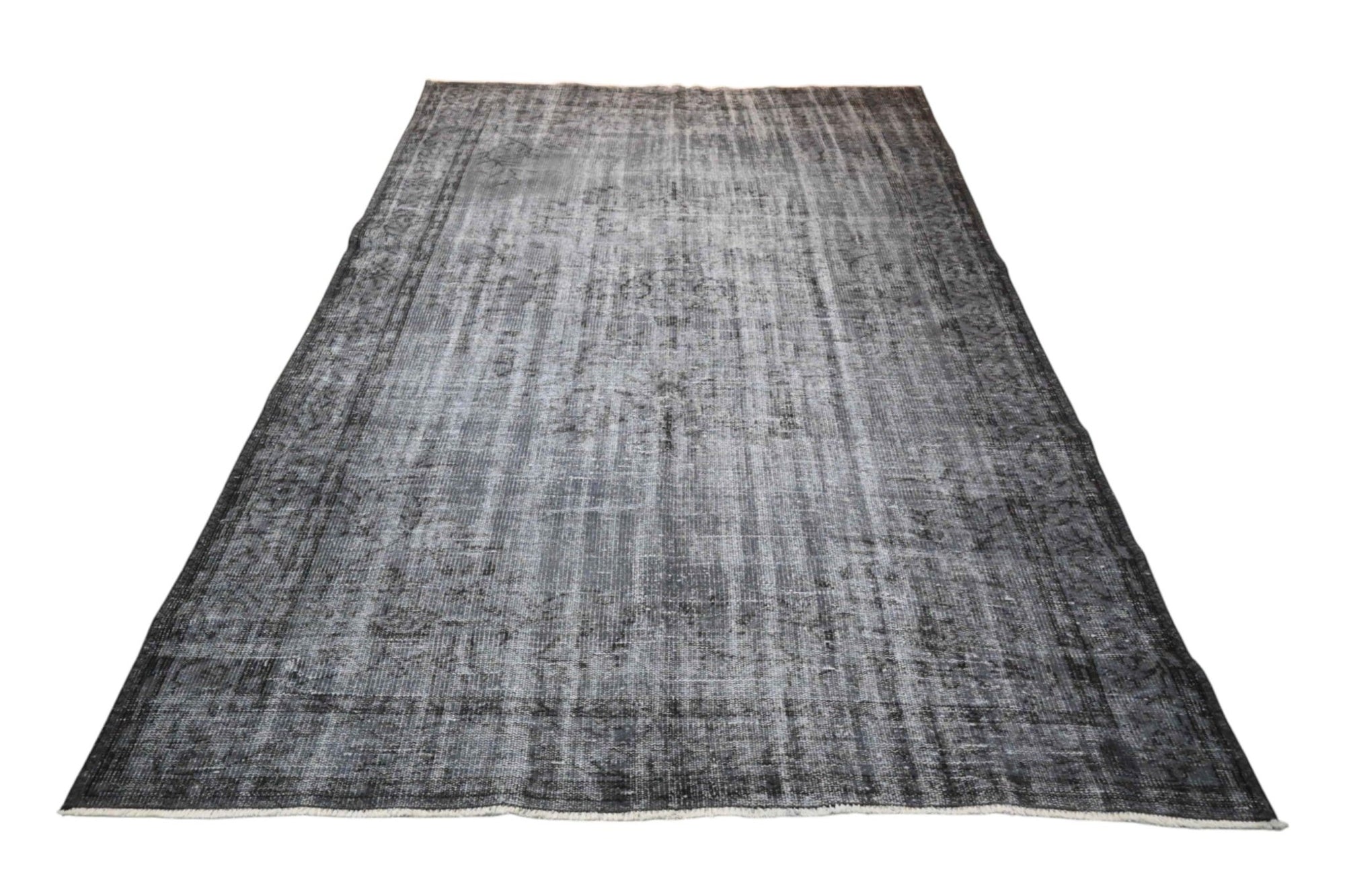 Gray Vintage Rug - F571