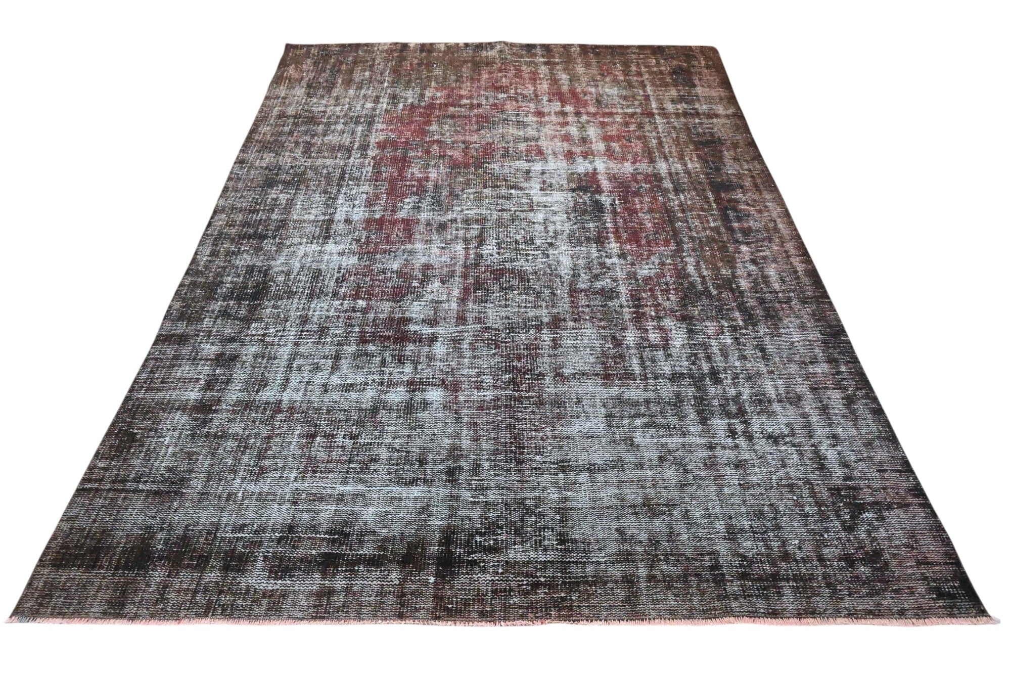 Gray Vintage Rug - F576