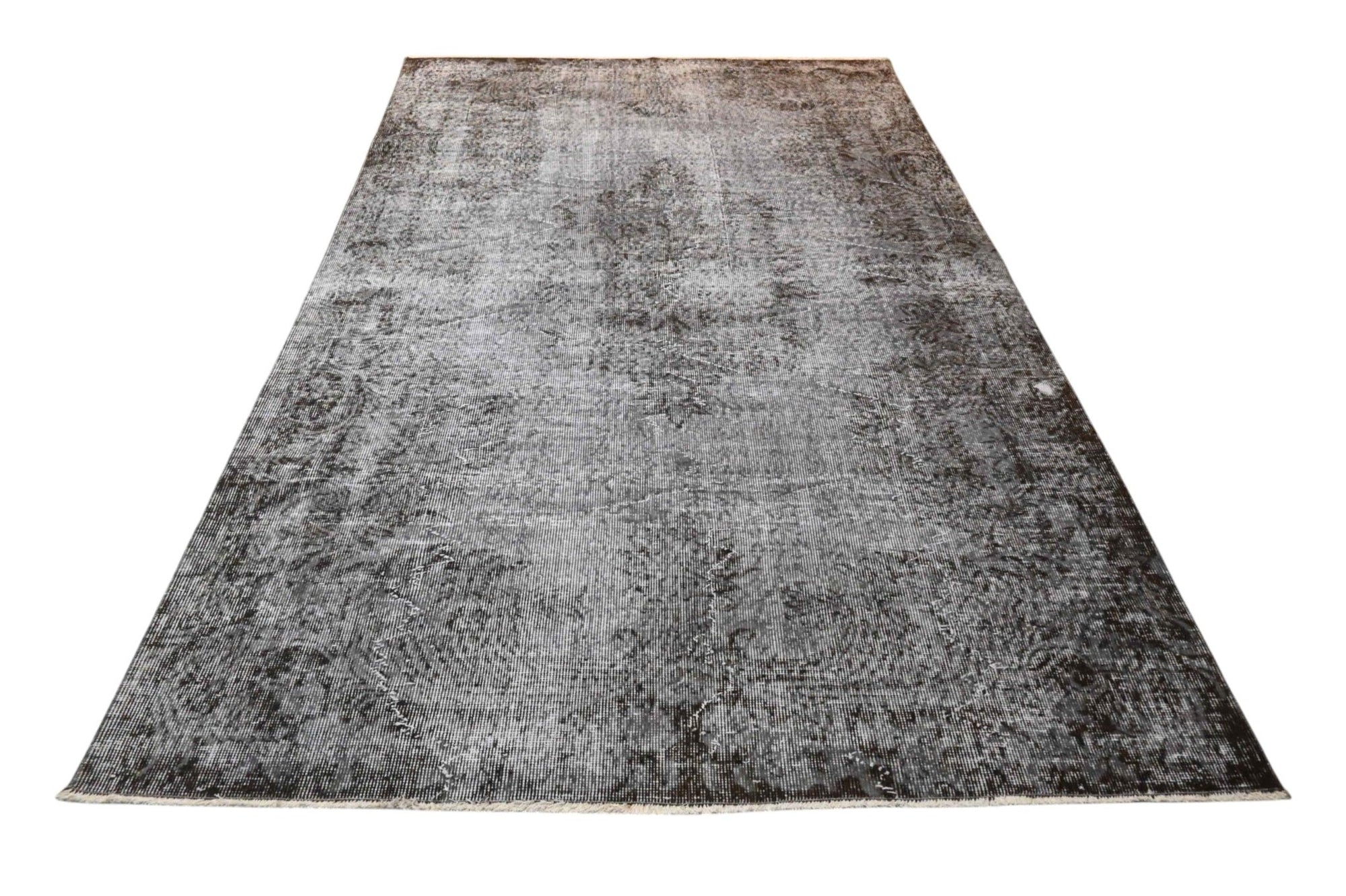 Gray Vintage Rug - F584