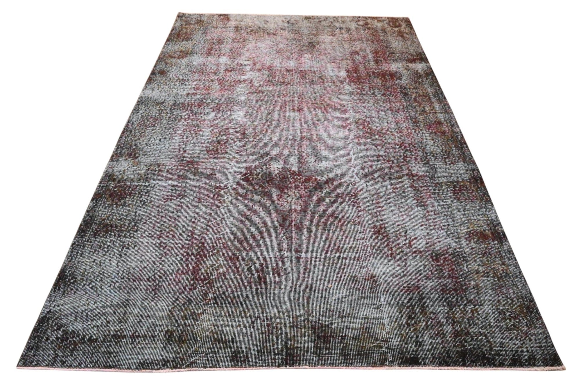 Gray Vintage Rug - F595