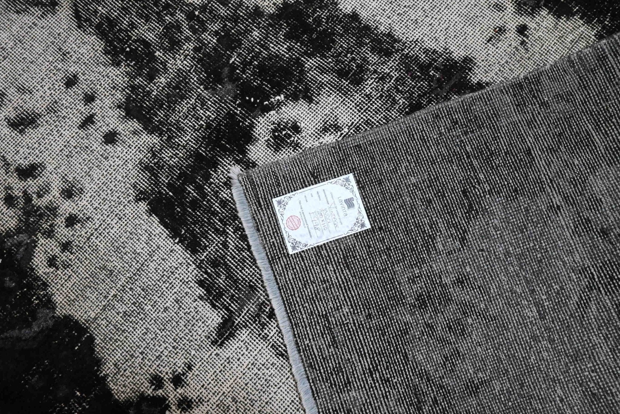 Grijs vintage vloerkleed - F998 - Lavinta