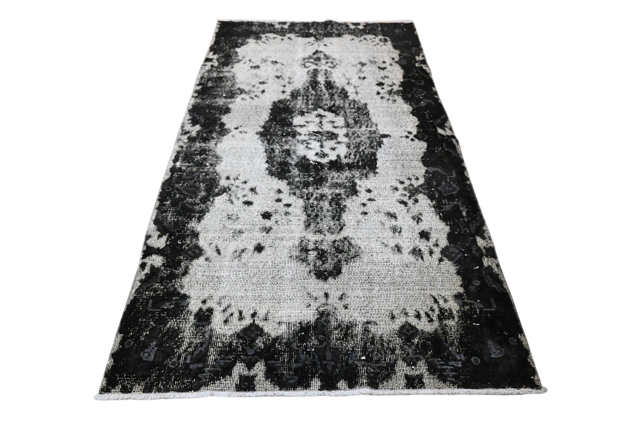 Grijs vintage vloerkleed - F998 - Lavinta