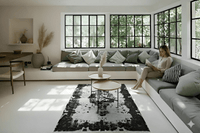 Grijs vintage vloerkleed - G106 - Lavinta