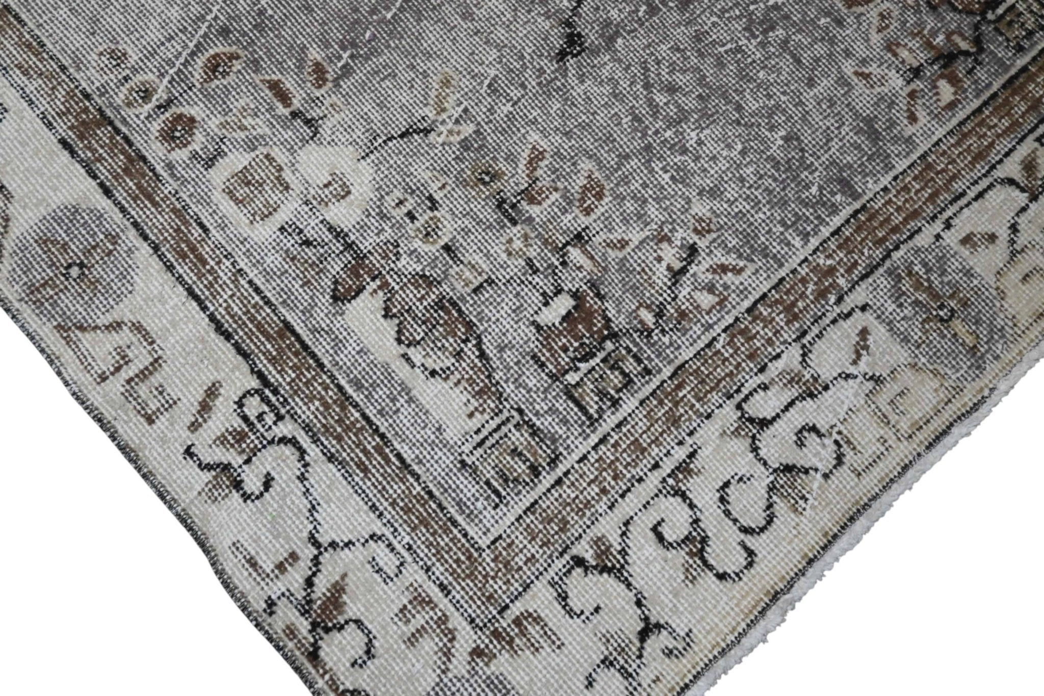 Grijs vintage vloerkleed - G124 - Lavinta