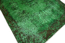 Groen vintage vloerkleed - E844 - Lavinta