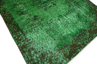 Groen vintage vloerkleed - E844 - Lavinta