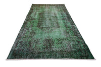 Groen vintage vloerkleed - E849 - Lavinta