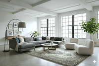 Groen vintage vloerkleed - E927 - Lavinta