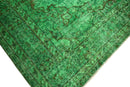 Groen vintage vloerkleed - F278 - Lavinta