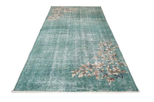 Groen vintage vloerkleed - F281 - Lavinta