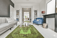 Groen vintage vloerkleed - F743 - Lavinta