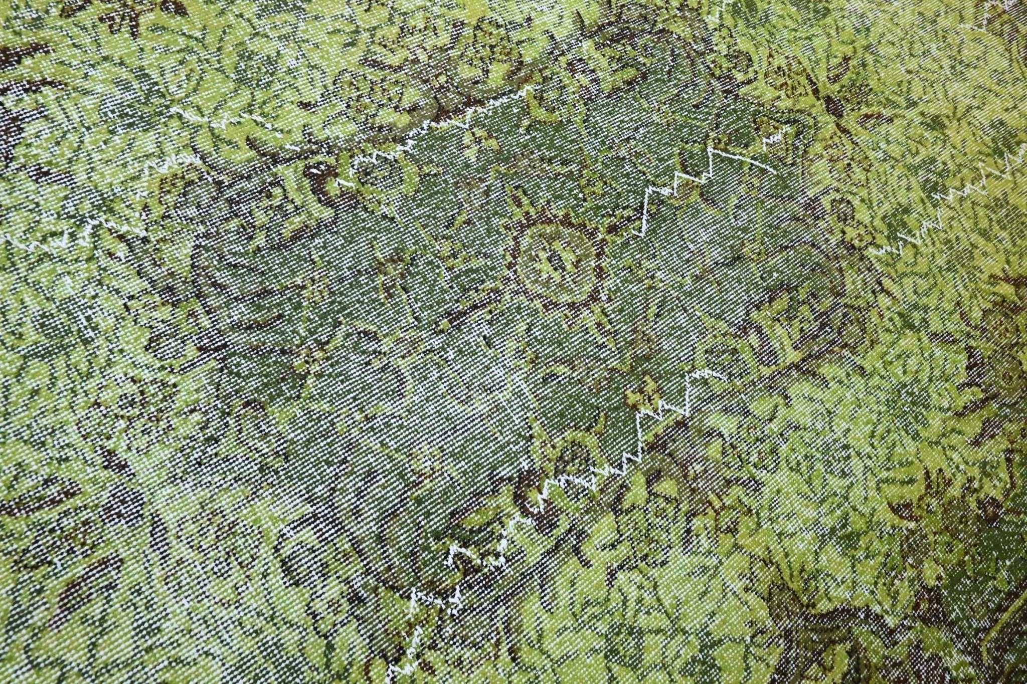 Groen vintage vloerkleed - F978 - Lavinta