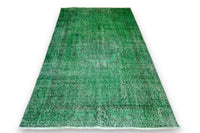 Groen vintage vloerkleed - G450 - Lavinta
