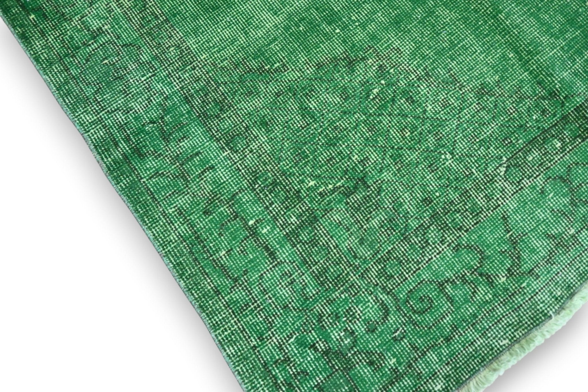 Groen vintage vloerkleed - G450 - Lavinta