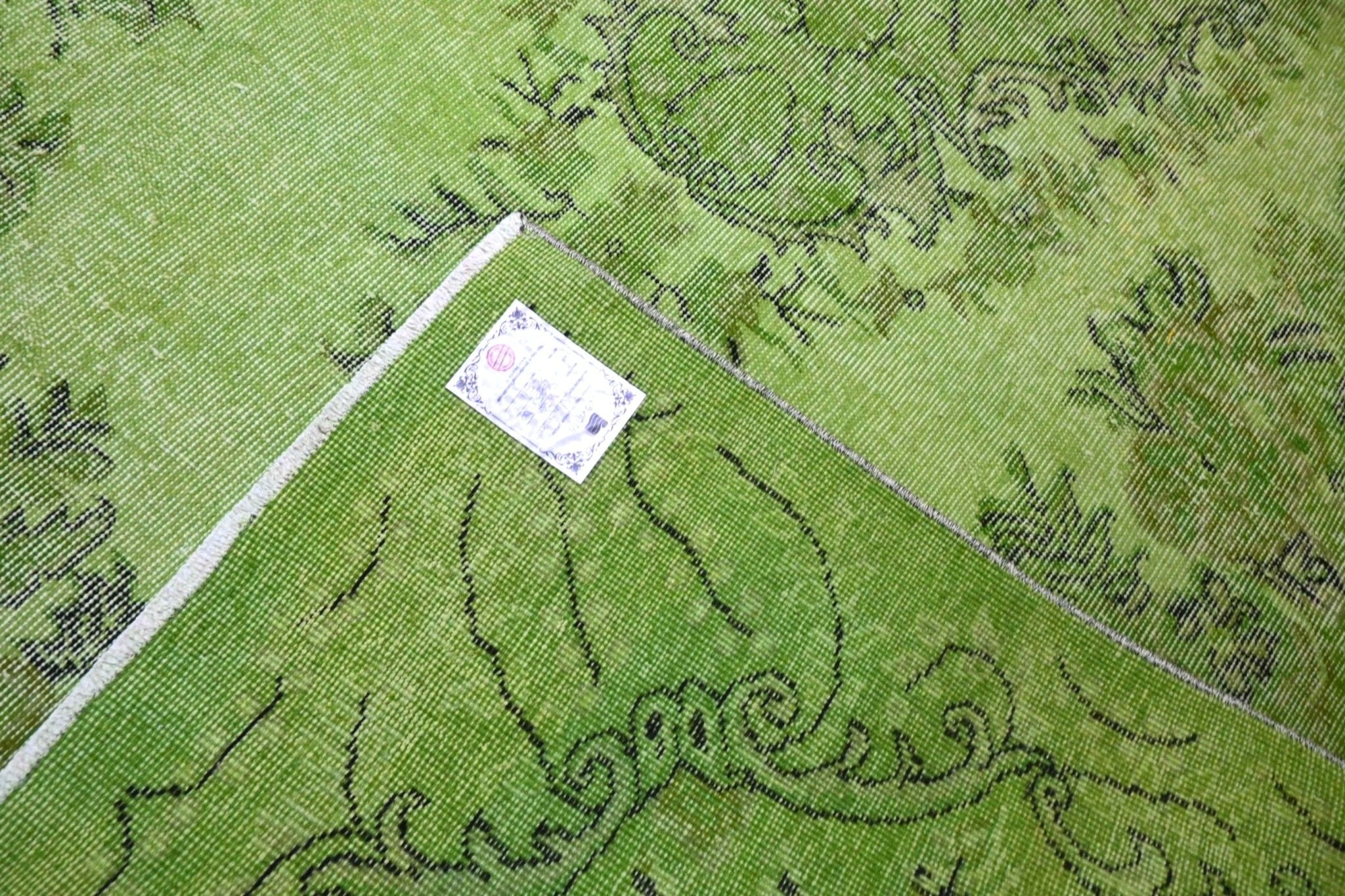 Groen vintage vloerkleed - G511 - Lavinta