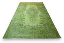 Groen vintage vloerkleed - G511 - Lavinta