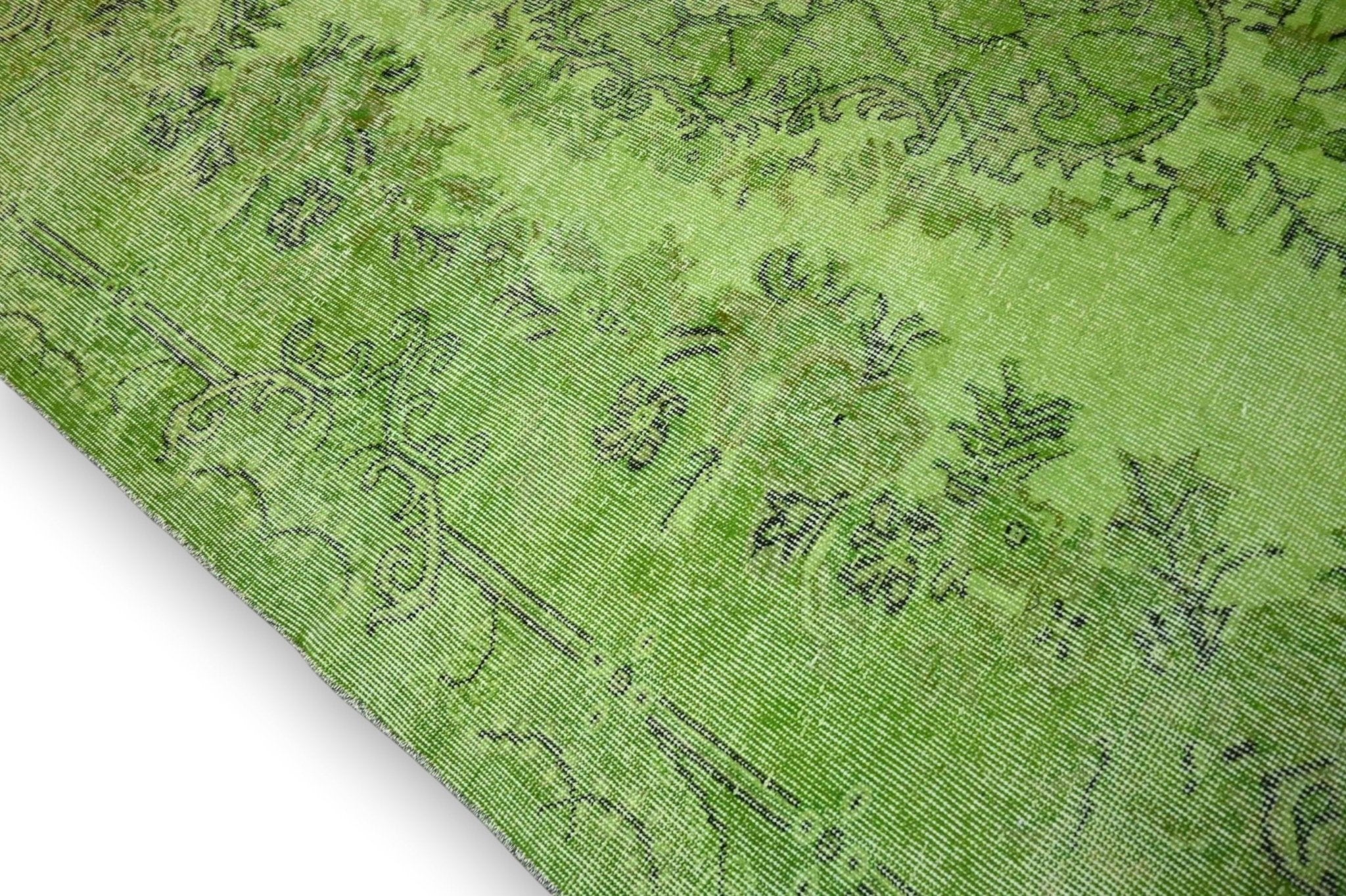 Groen vintage vloerkleed - G511 - Lavinta