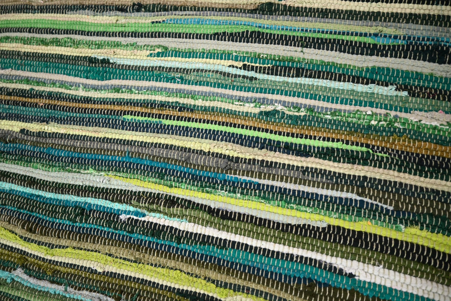 Groene Rag Rug - E936 - Lavinta