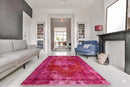 Hartelijk roze vintage kleed - D526 - Lavinta