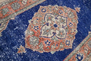 Klassiek blauw vintage kleed - G447 - Lavinta